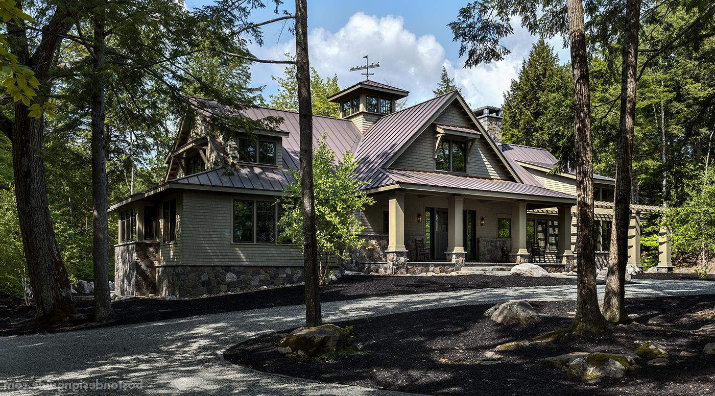 高端新英格兰建筑师，休闲小屋